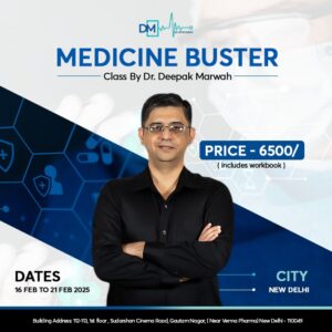 Medicine Buster Class with Dr deepak Marwah Kolkata City
